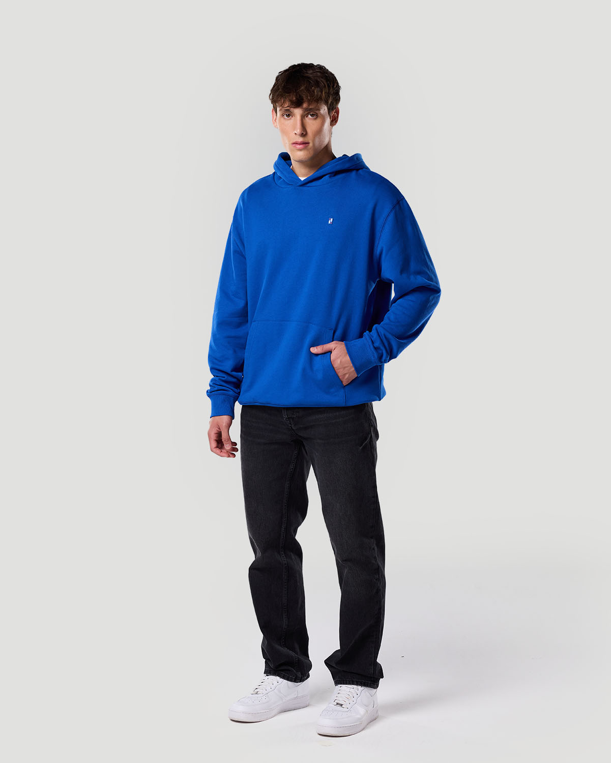 Sudadera con Capucha para Hombre-AZUL N&Aacute;UTICO image number 1