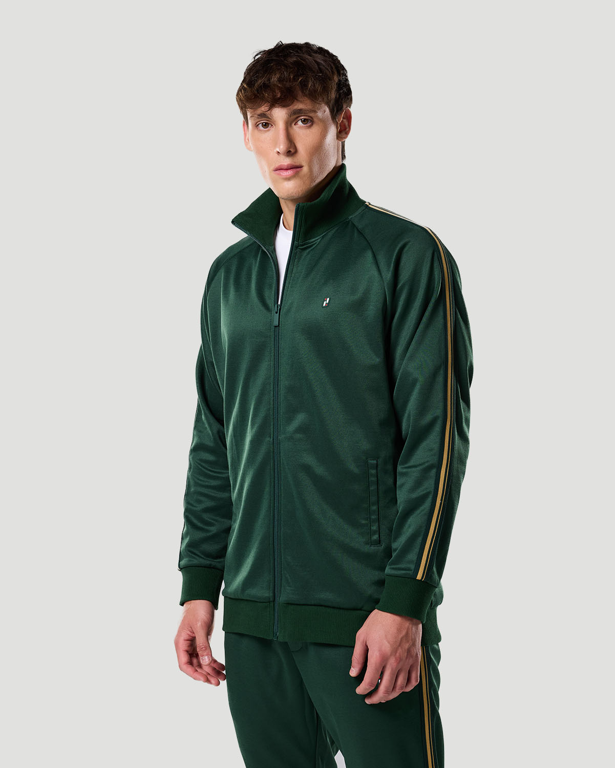 Chaqueta Deportiva para Hombre-VERDE OSCURO image number 2