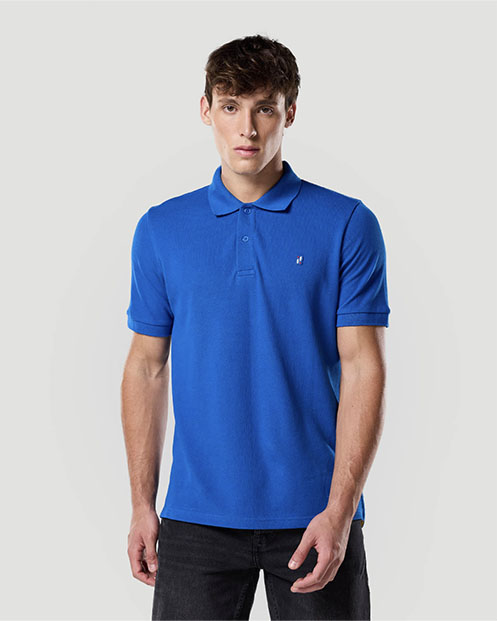 Camiseta Polo para Hombre-AZUL N&Aacute;UTICO