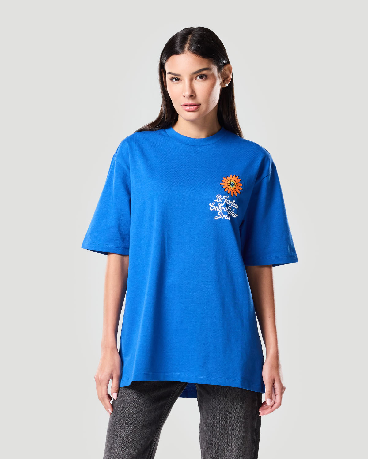 Camiseta Gr&aacute;fica para Mujer-AZUL N&Aacute;UTICO image number 1