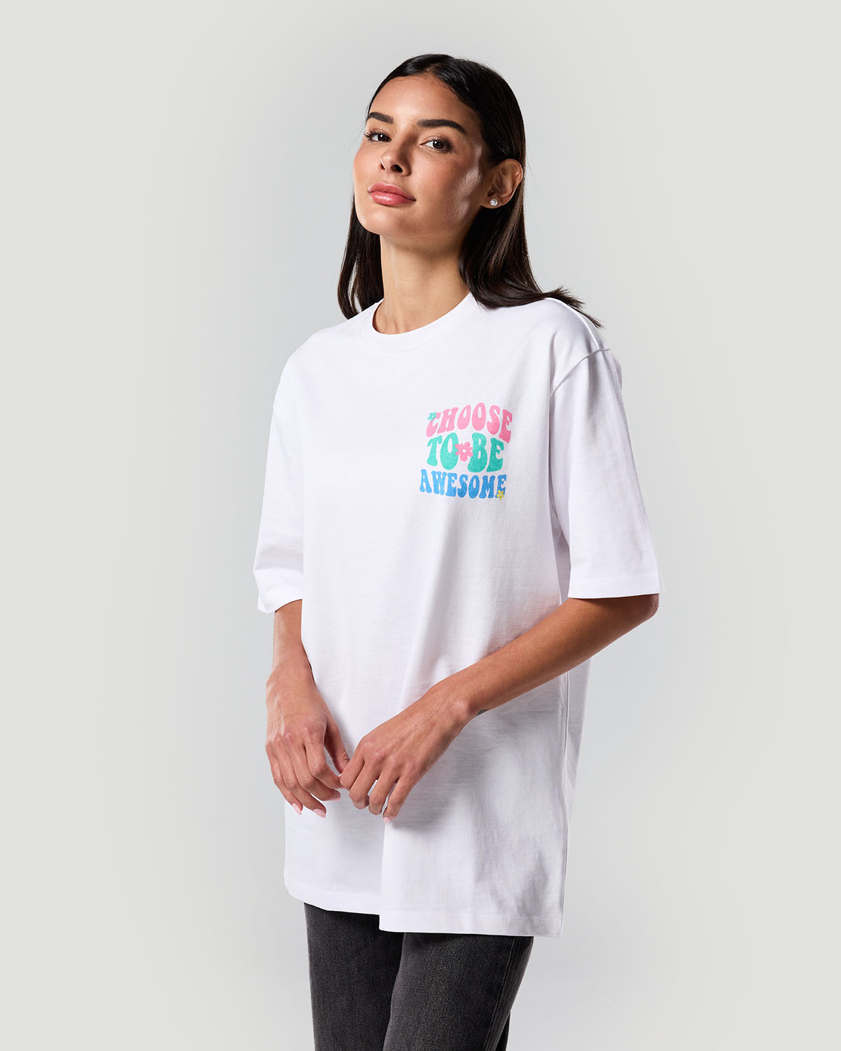 Camiseta Gr&aacute;fica para Mujer-BLANCO image number 4