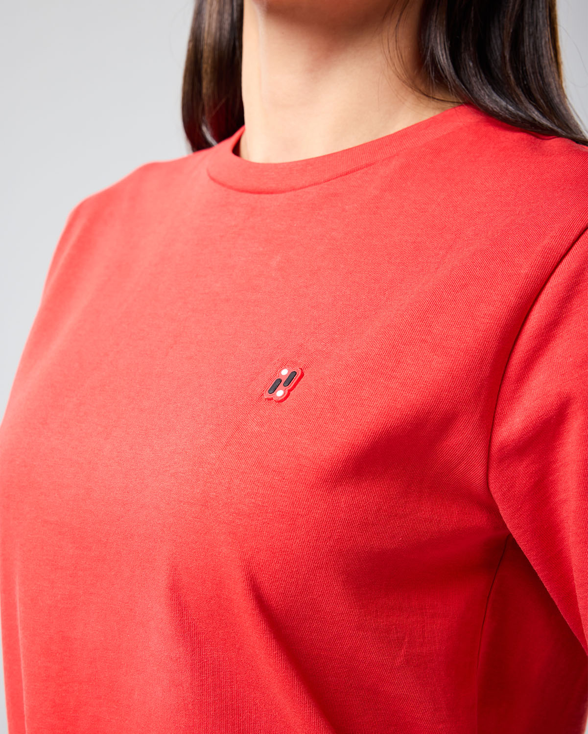 Camiseta B&aacute;sica para Mujer-TOMATE image number 4