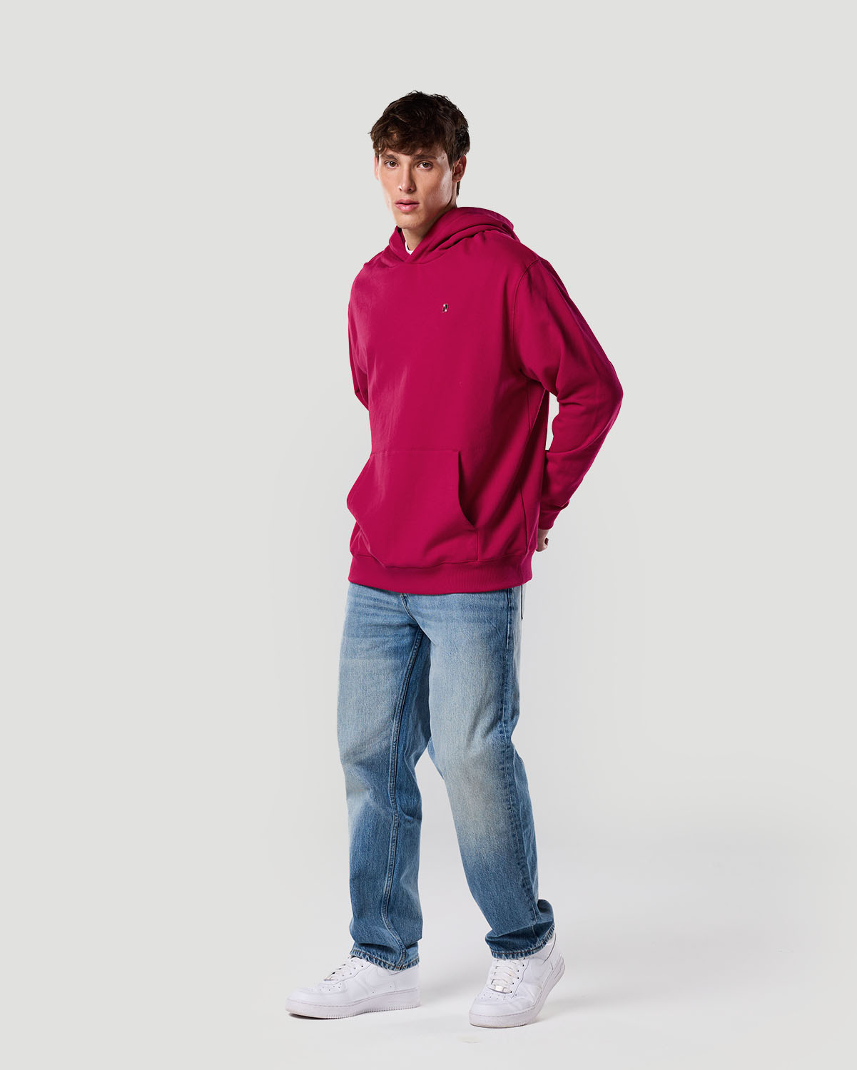 Sudadera con Capucha para Hombre-CEREZA image number 1