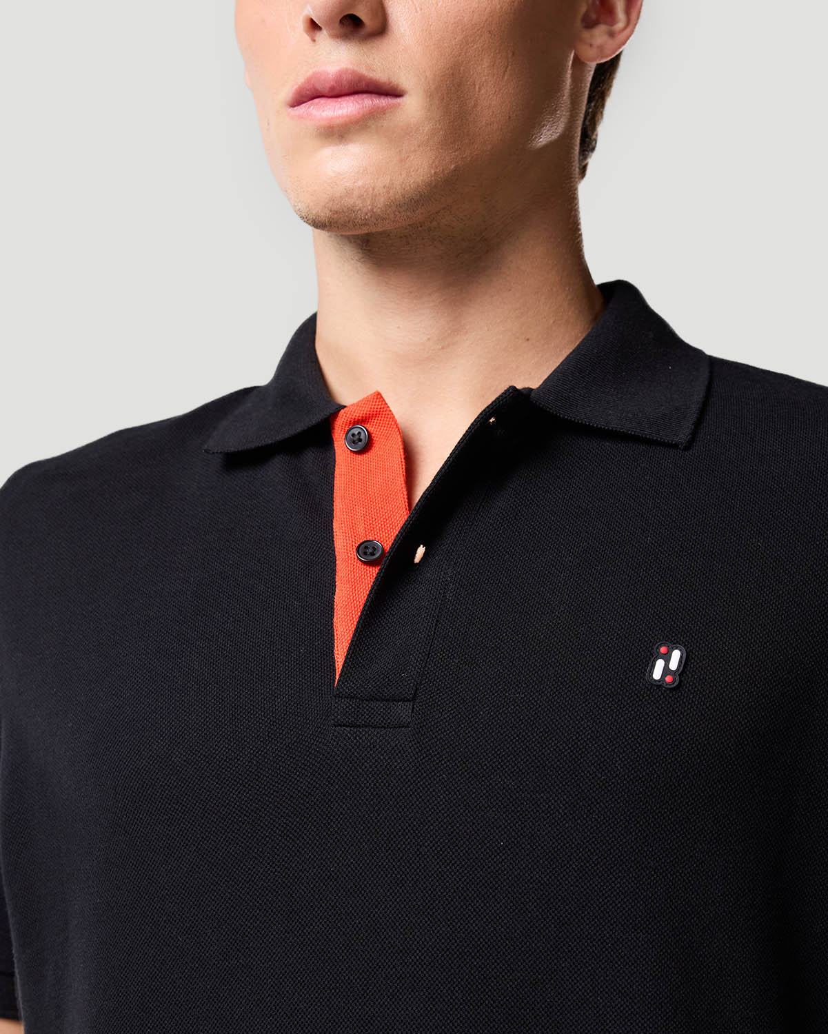 Camiseta Polo para Hombre-NEGRO AZABACHE image number 5