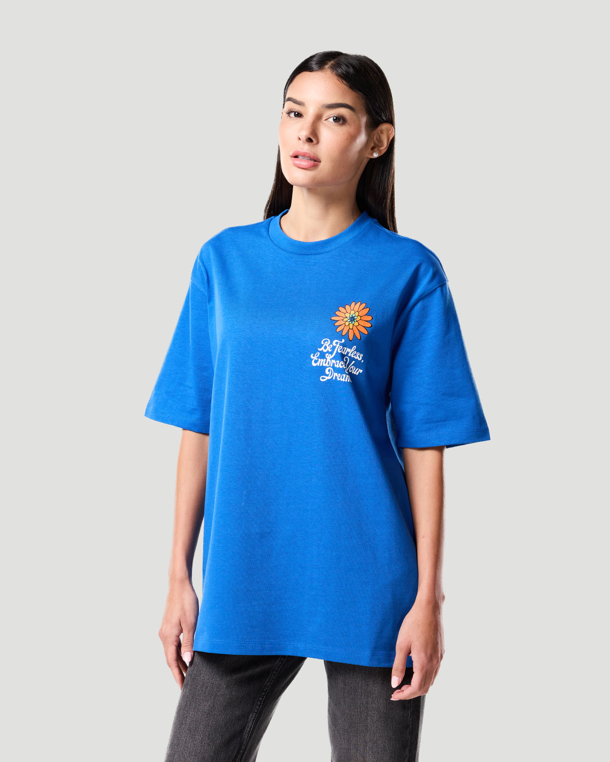 Camiseta Gr&aacute;fica para Mujer-AZUL N&Aacute;UTICO image number 3
