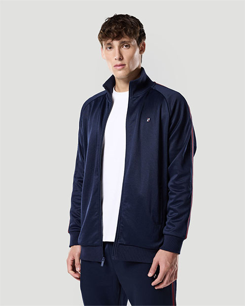 Chaqueta Deportiva para Hombre-NEGRO IRIS (AZUL MARINO)