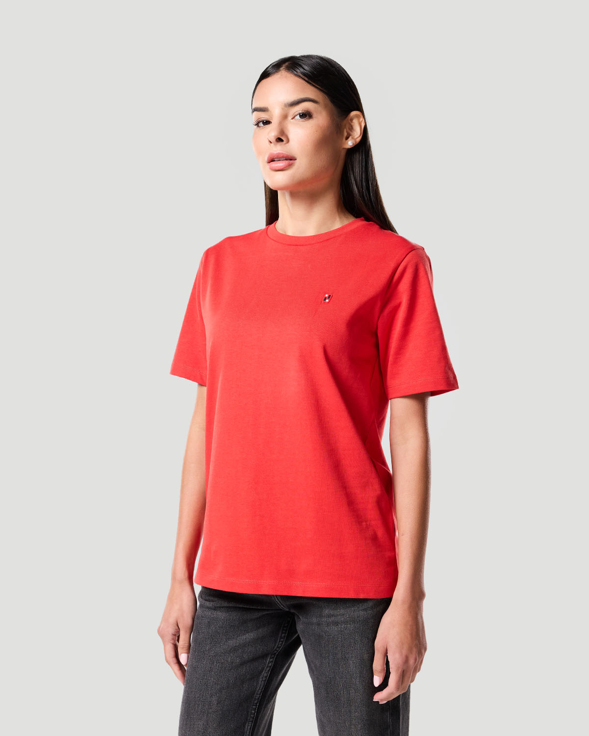 Camiseta B&aacute;sica para Mujer-TOMATE image number 2