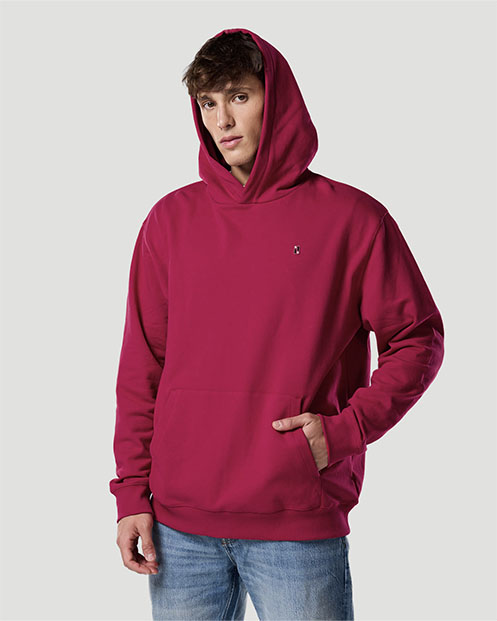 Sudadera con Capucha para Hombre-CEREZA