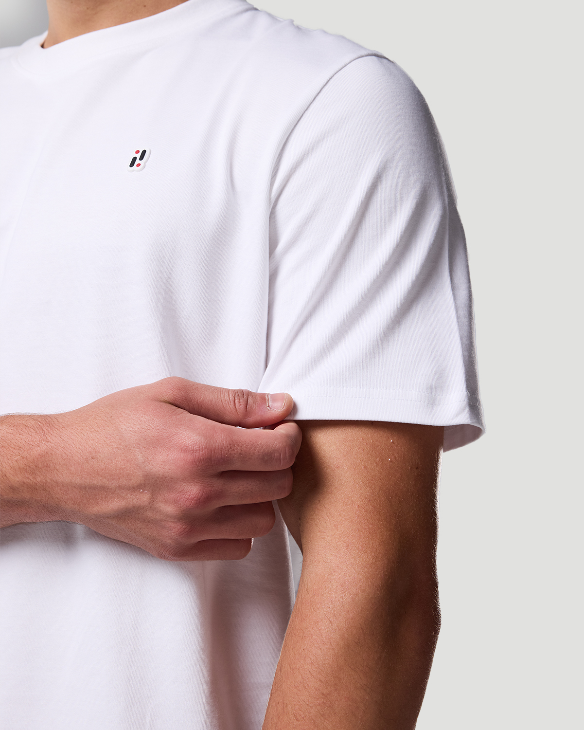 Camiseta b&aacute;sica para Hombre-BLANCO image number 5