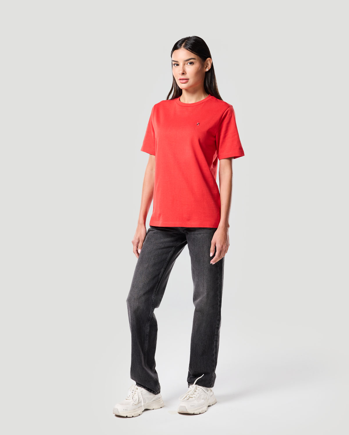 Camiseta B&aacute;sica para Mujer-TOMATE image number 1