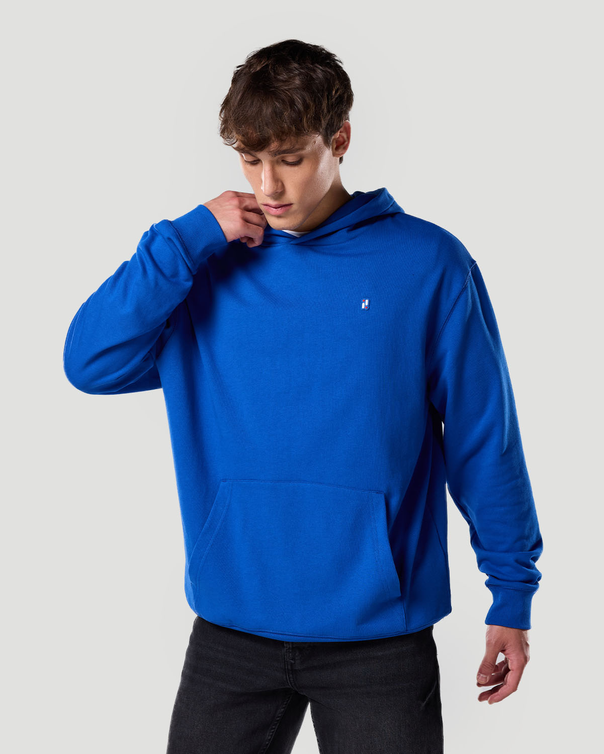 Sudadera con Capucha para Hombre-AZUL N&Aacute;UTICO image number 3