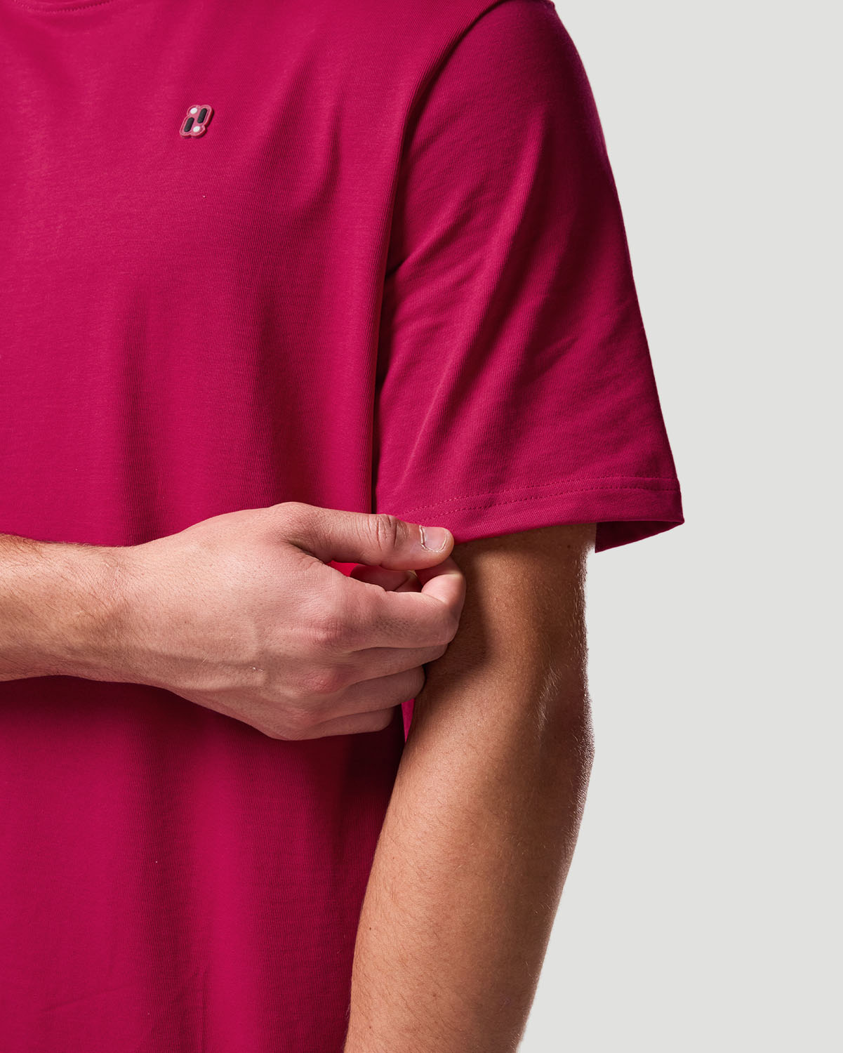 Camiseta b&aacute;sica para Hombre-CEREZA image number 5