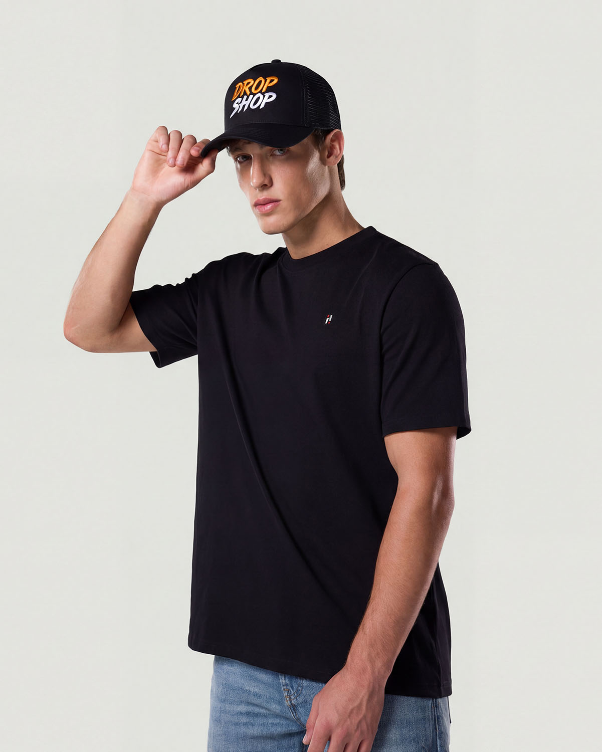 GORRA OFICIAL DS Naranja/Blanco - NEGRO image number 3