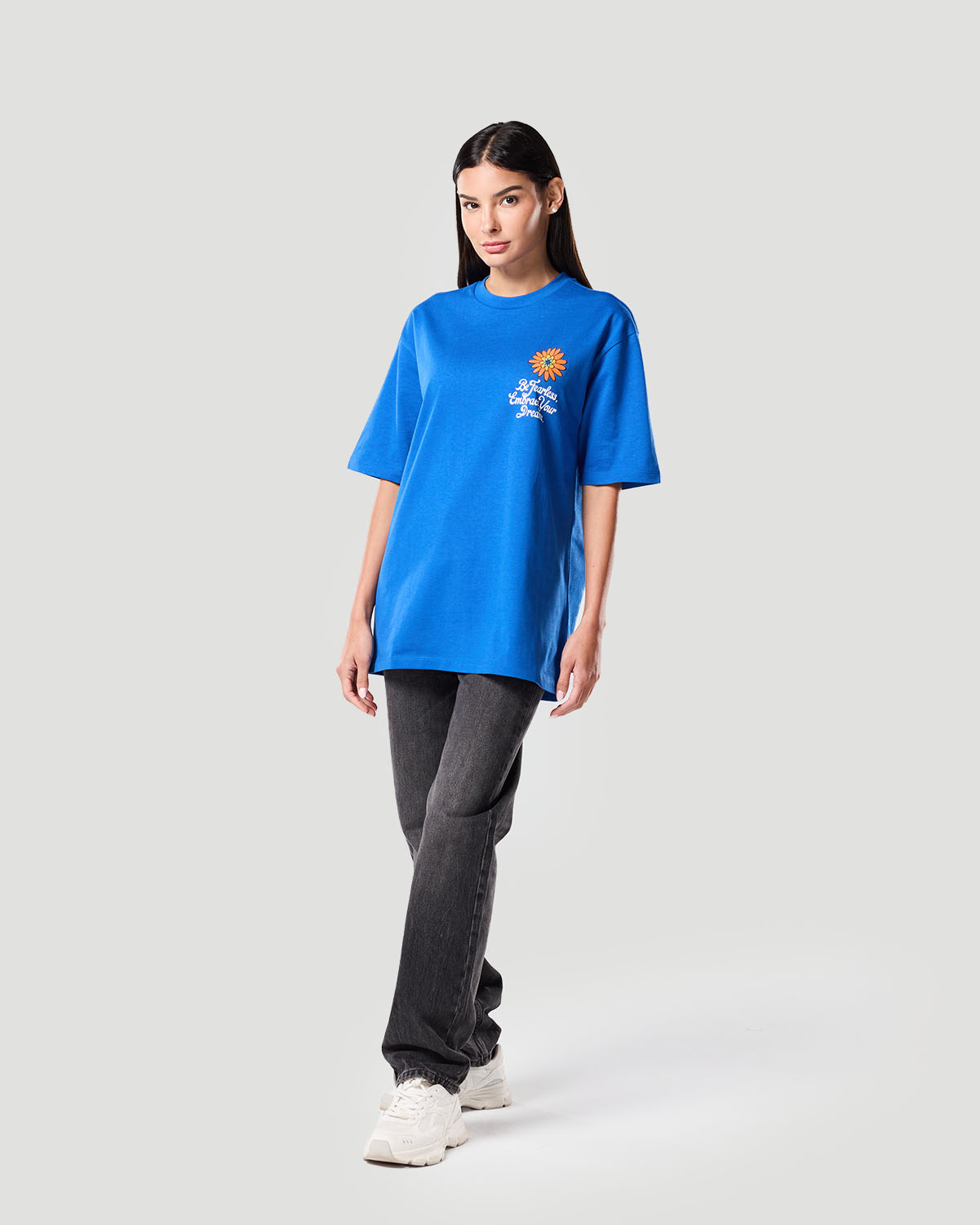 Camiseta Gr&aacute;fica para Mujer-AZUL N&Aacute;UTICO image number 2