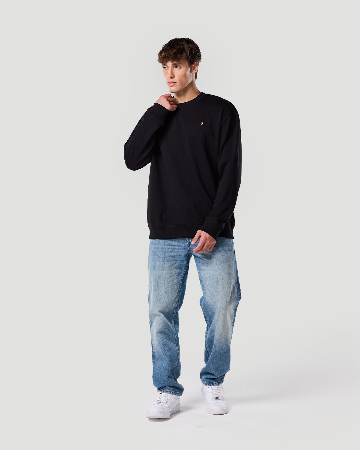 Sudadera para Hombre-NEGRO AZABACHE image number 1