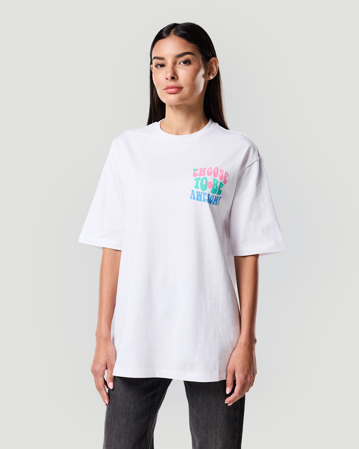 Camiseta Gr&aacute;fica para Mujer-BLANCO image number 3