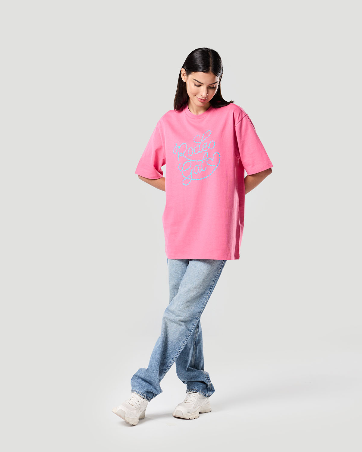 Camiseta Gr&aacute;fica para Mujer-ROSA FANDANGO image number 1