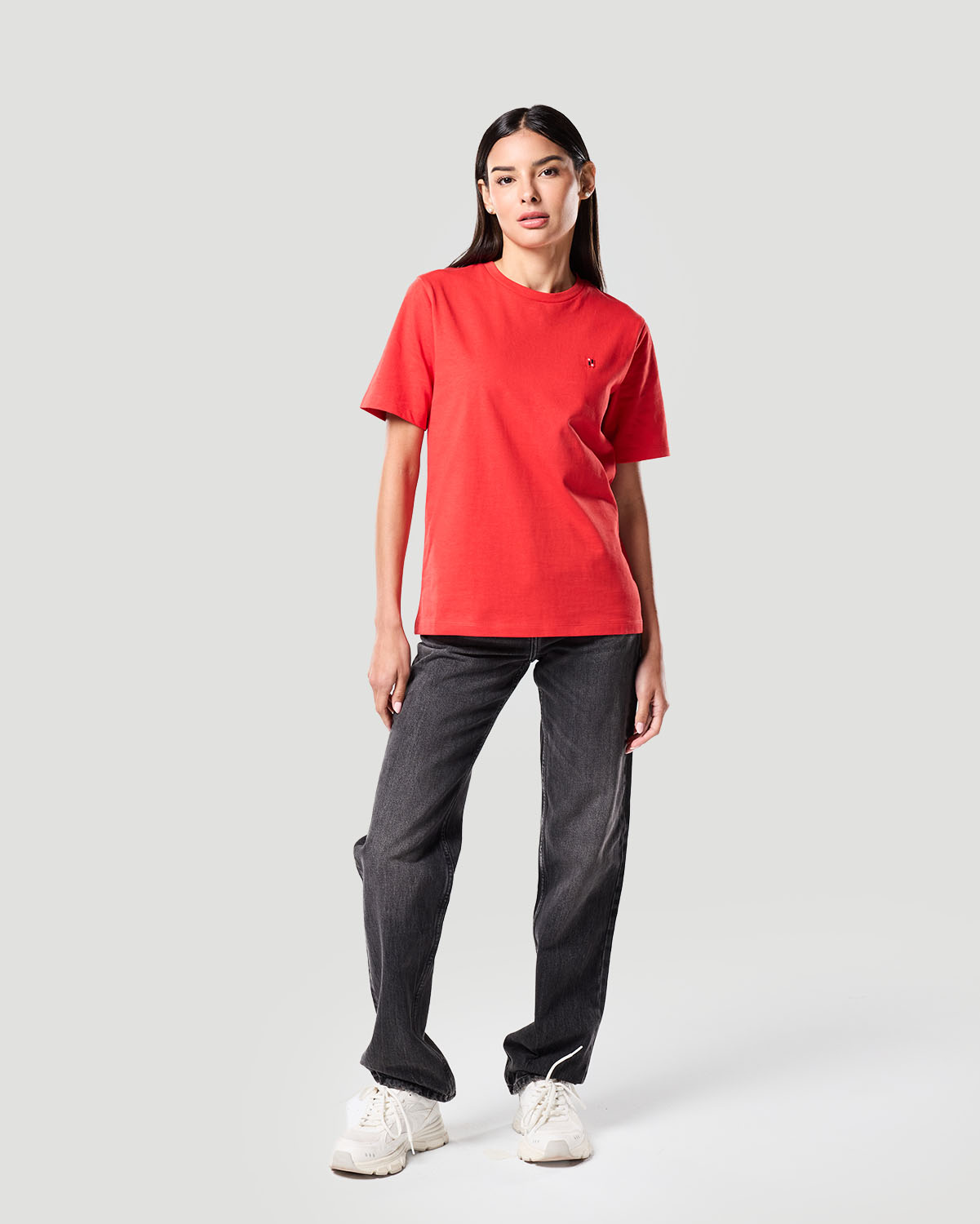 Camiseta B&aacute;sica para Mujer-TOMATE image number 0