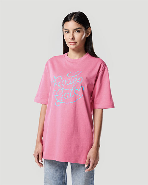 Camiseta Gr&aacute;fica para Mujer-ROSA FANDANGO