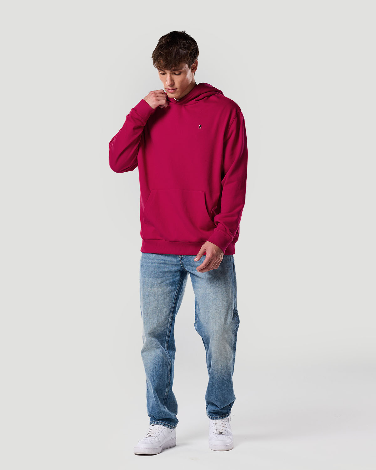 Sudadera con Capucha para Hombre-CEREZA image number 0