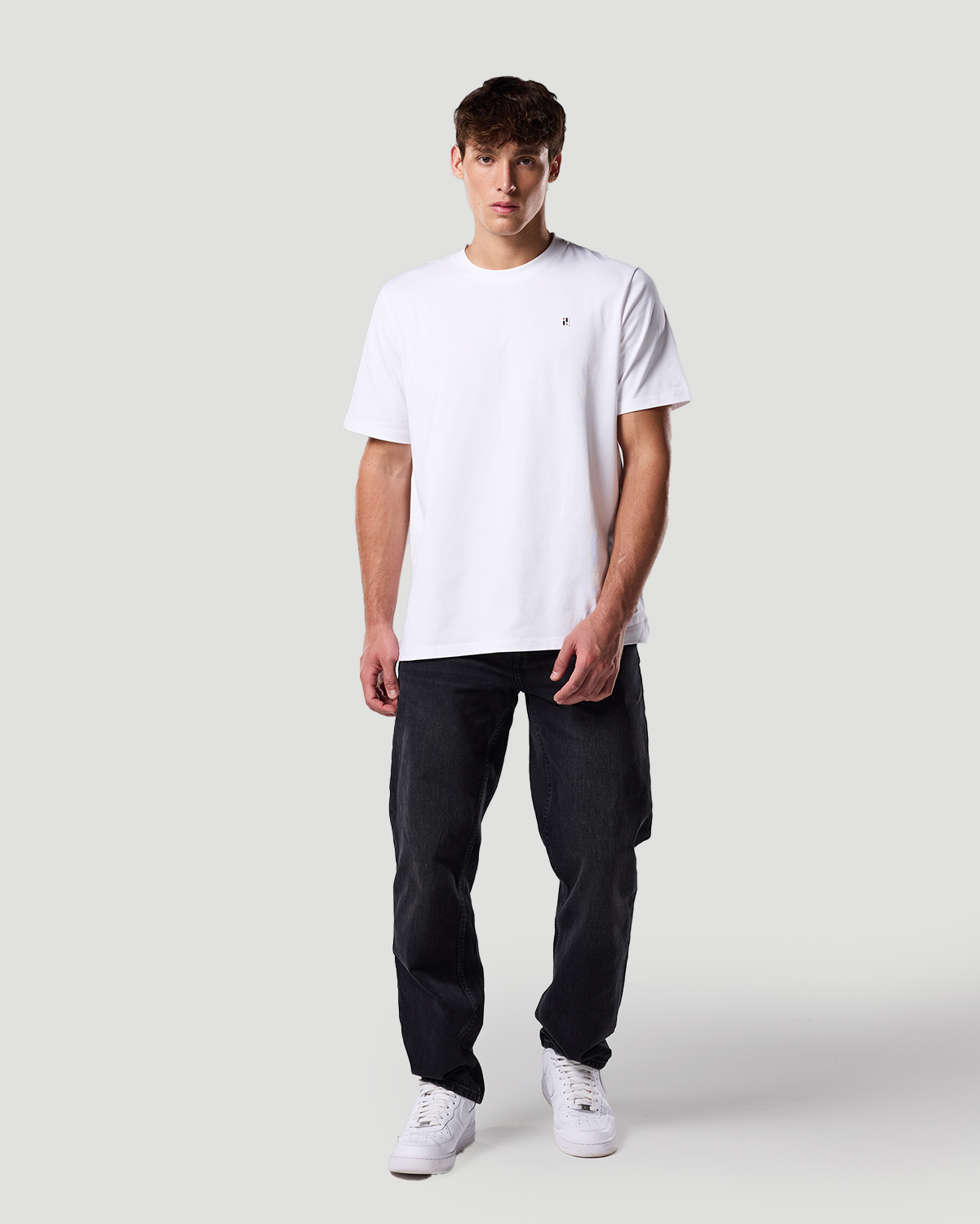 Camiseta b&aacute;sica para Hombre-BLANCO image number 0