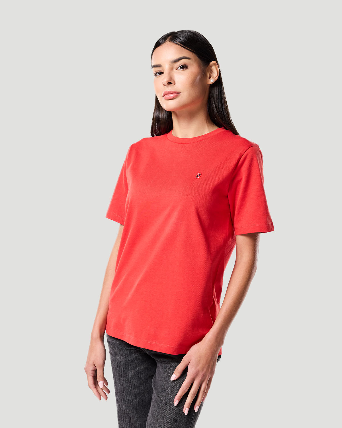 Camiseta B&aacute;sica para Mujer-TOMATE image number 3