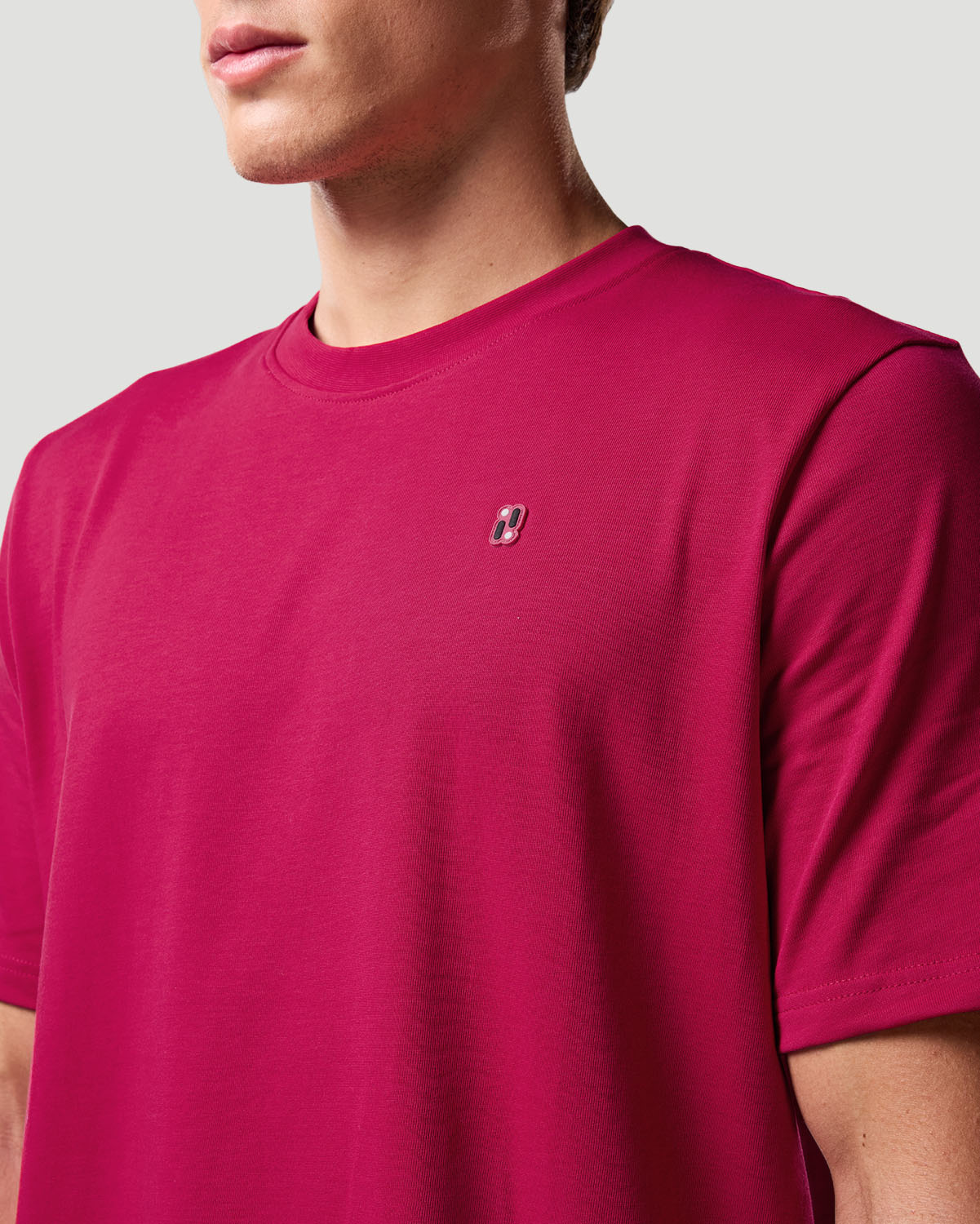 Camiseta b&aacute;sica para Hombre-CEREZA image number 4