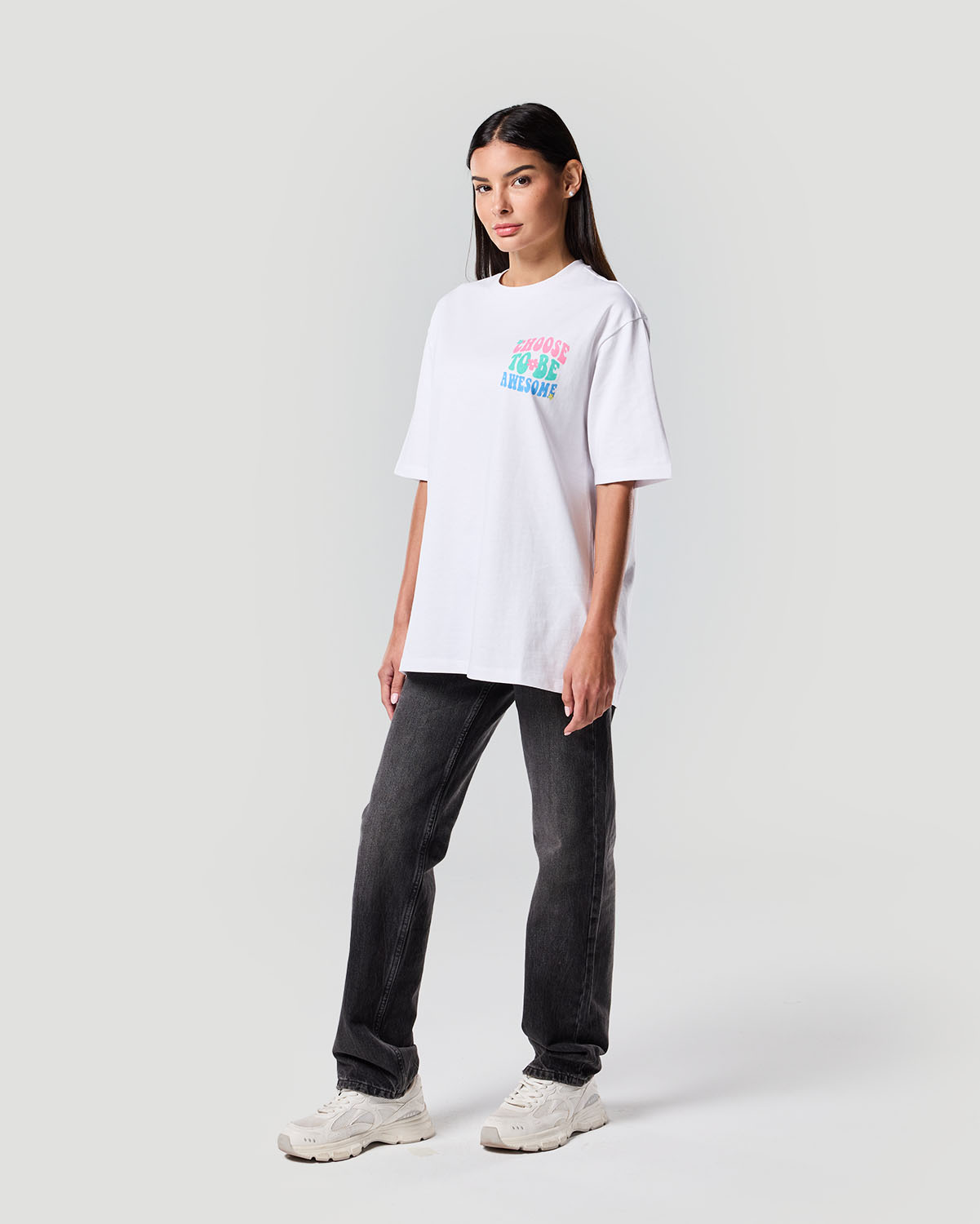 Camiseta Gr&aacute;fica para Mujer-BLANCO image number 1