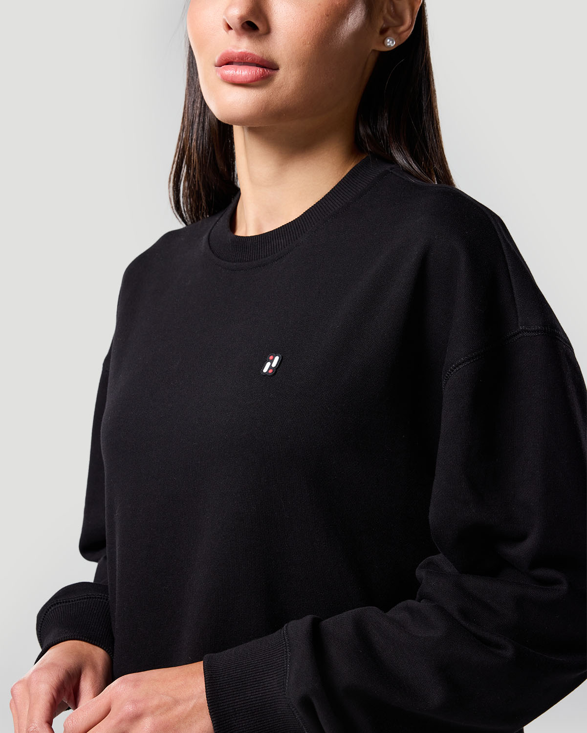 Sudadera para Mujer-NEGRO AZABACHE image number 3