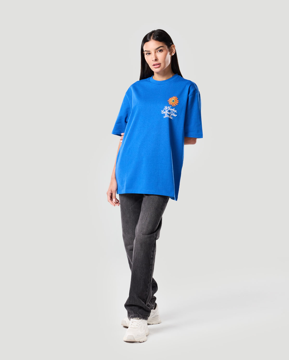 Camiseta Gr&aacute;fica para Mujer-AZUL N&Aacute;UTICO image number 0